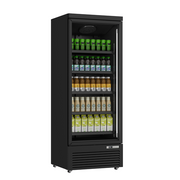 Refrigerator | 614L | Black | 0°C to +10°C | Fan Cooling | Braked Castors - Unninox