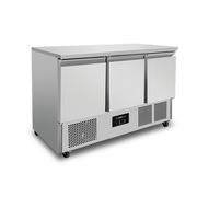 Refrigerated Workbench | 3 portes (1/1 GN) | +2°C / +8°C | 137x70x85(h) cm - Unninox - image 2