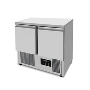 Refrigerated Workbench | 2 portes (1/1 GN) | +2°C / +8°C | 90x70x85(h) cm - Unninox - image 3