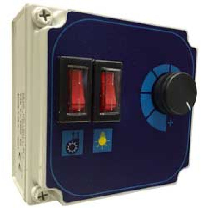 Variateur de vitesse, interrupteur LED