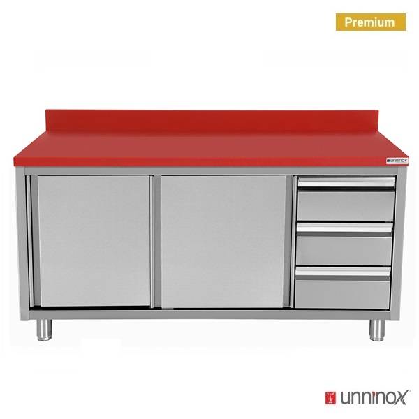 1500 x 700 x H850mm - Unninox