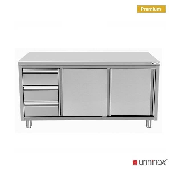 1200 x 600 x H850mm - Unninox