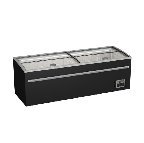 Supermarket Chest Freezer | 1040L | Black - Unninox