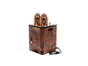 Samovar inox professionnel SGS Gastro avec système automatique, capacité 25 L, pour théière et utilisation commerciale.