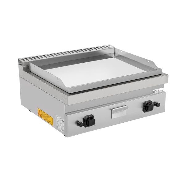Griddle plate gaz– Chrome – G70GP20B+C - Unninox