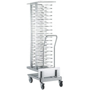 Chariot et chargeur amovible, pour 45 assiettes (ø 300 mm), four 20x GN 1/1 (espace 85 mm)