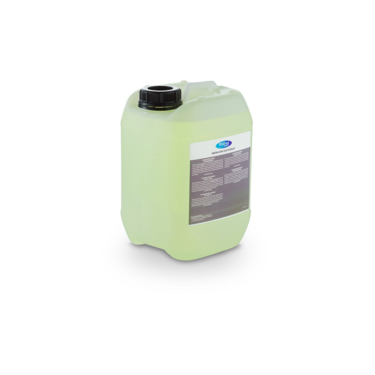 Savon liquide Ultra Clean Maxima pour lave-vaisselle, bouteille de 5L, détergent efficace pour la vaisselle propre et brillante.