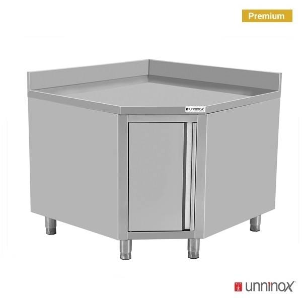 Table de travail Corner With porte + DOSSERET 1000×600 - Unninox - image 3