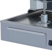 AKS-MKEB-03 | Machine à kebab électrique 3 feux – 30 kg – moteur inférieur – vue 2