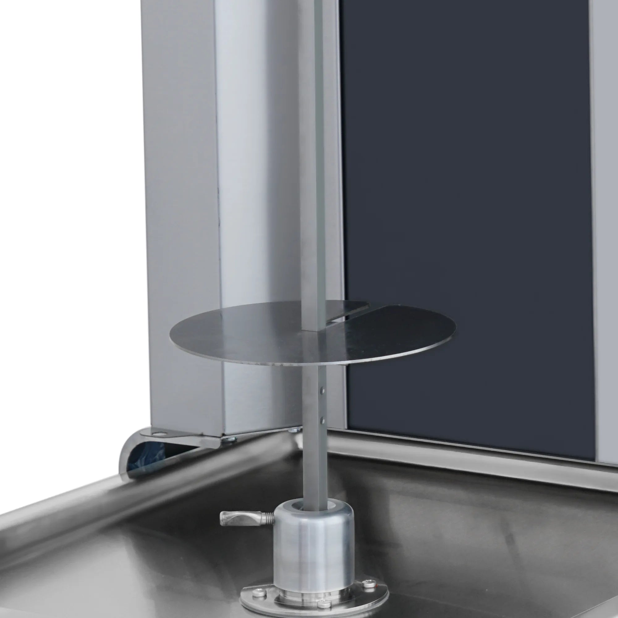 AKS-MKEB-04 | Machine à kebab électrique 4 feux – 70 kg – moteur inférieur – vue 5