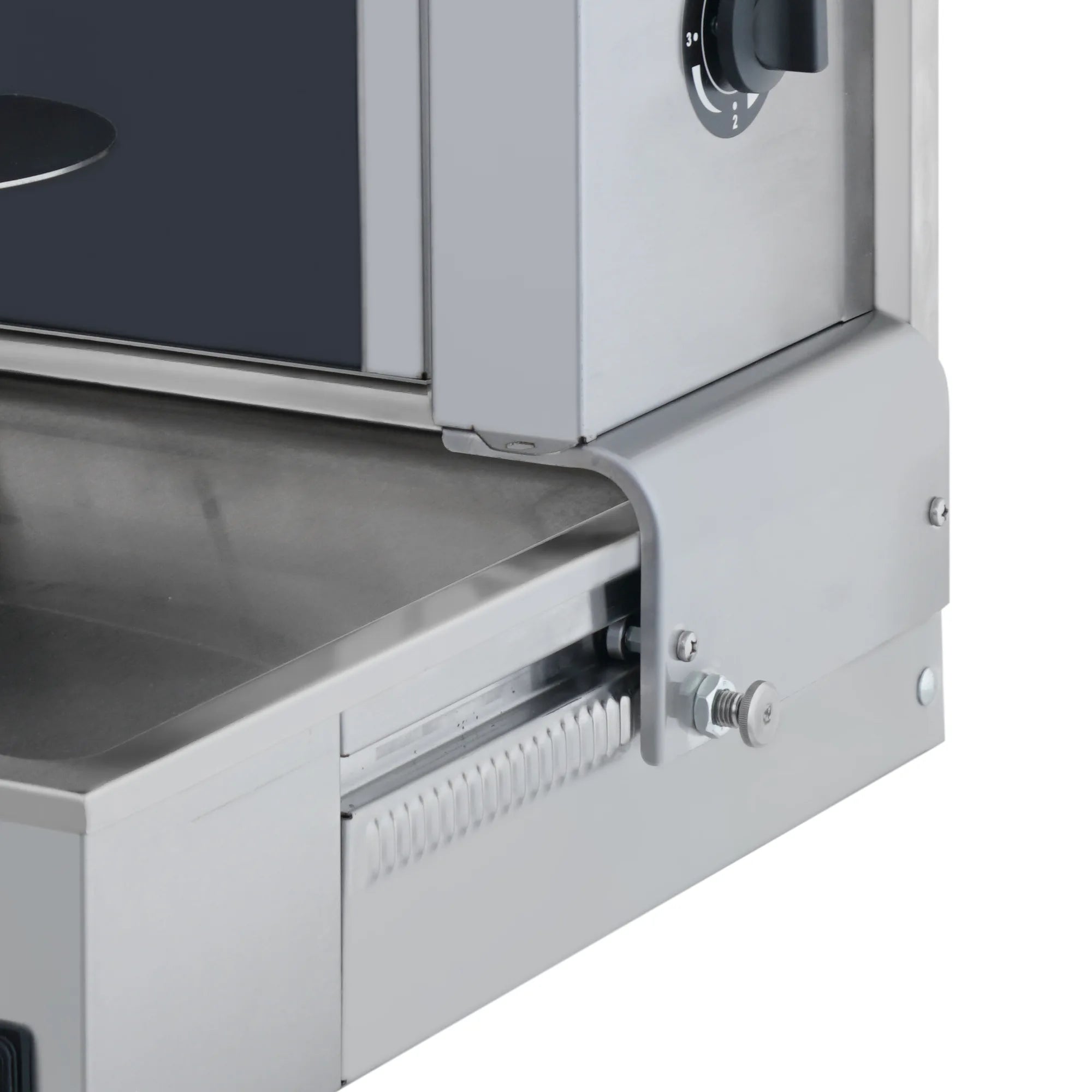 AKS-MKEB-04 | Machine à kebab électrique 4 feux – 70 kg – moteur inférieur – vue 8