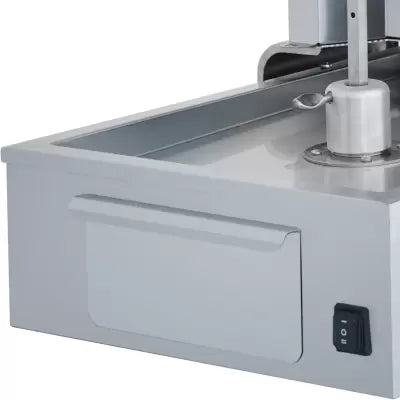 Machine à Kebab 2 Feux Électrique - AKSORA