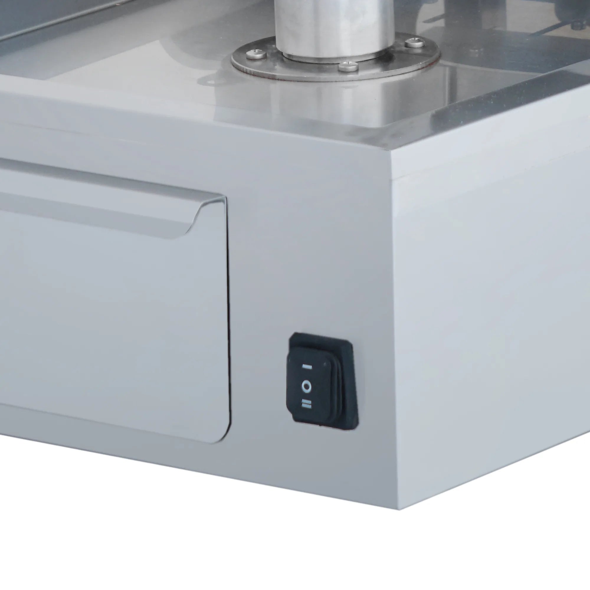 AKS-MKEB-02 | Machine à kebab électrique 2 feux – 20 kg – moteur inférieur – vue 9