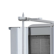 AKS-MKGB-04 | Machine à kebab à gaz 4 feux – 70 kg – moteur inférieur – vue 3