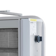 AKS-MKGB-04 | Machine à kebab à gaz 4 feux – 70 kg – moteur inférieur – vue 4