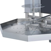 AKS-MKEH-03 | Machine à kebab électrique 3 feux – 30 kg – moteur supérieur – vue 2