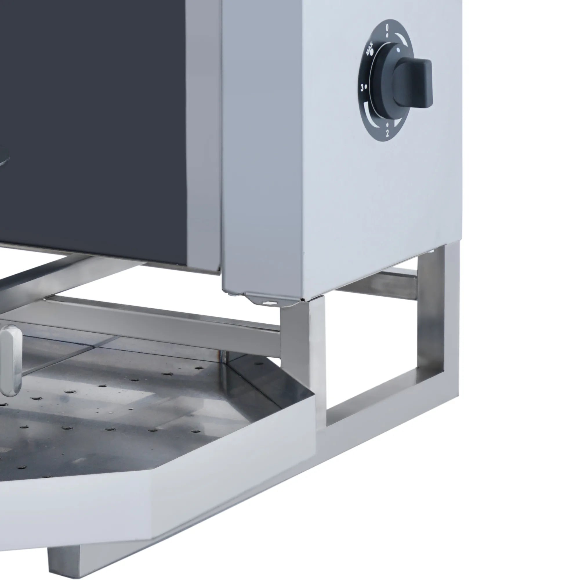 AKS-MKEH-03 | Machine à kebab électrique 3 feux – 30 kg – moteur supérieur – vue 8