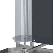 AKS-MKEH-04 | Machine à kebab électrique 4 feux – 50 kg – moteur supérieur – vue 5