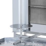 AKS-MKGH-03 | Machine à kebab à gaz 3 feux – 25 kg – moteur supérieur – vue 5