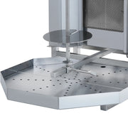 AKS-MKGH-04 | Machine à kebab à gaz 4 feux – 50 kg – moteur supérieur – vue 2