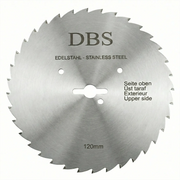 Lame Dentée Ø120 mm pour Couteau à Kebab JET 120 - AKSORA