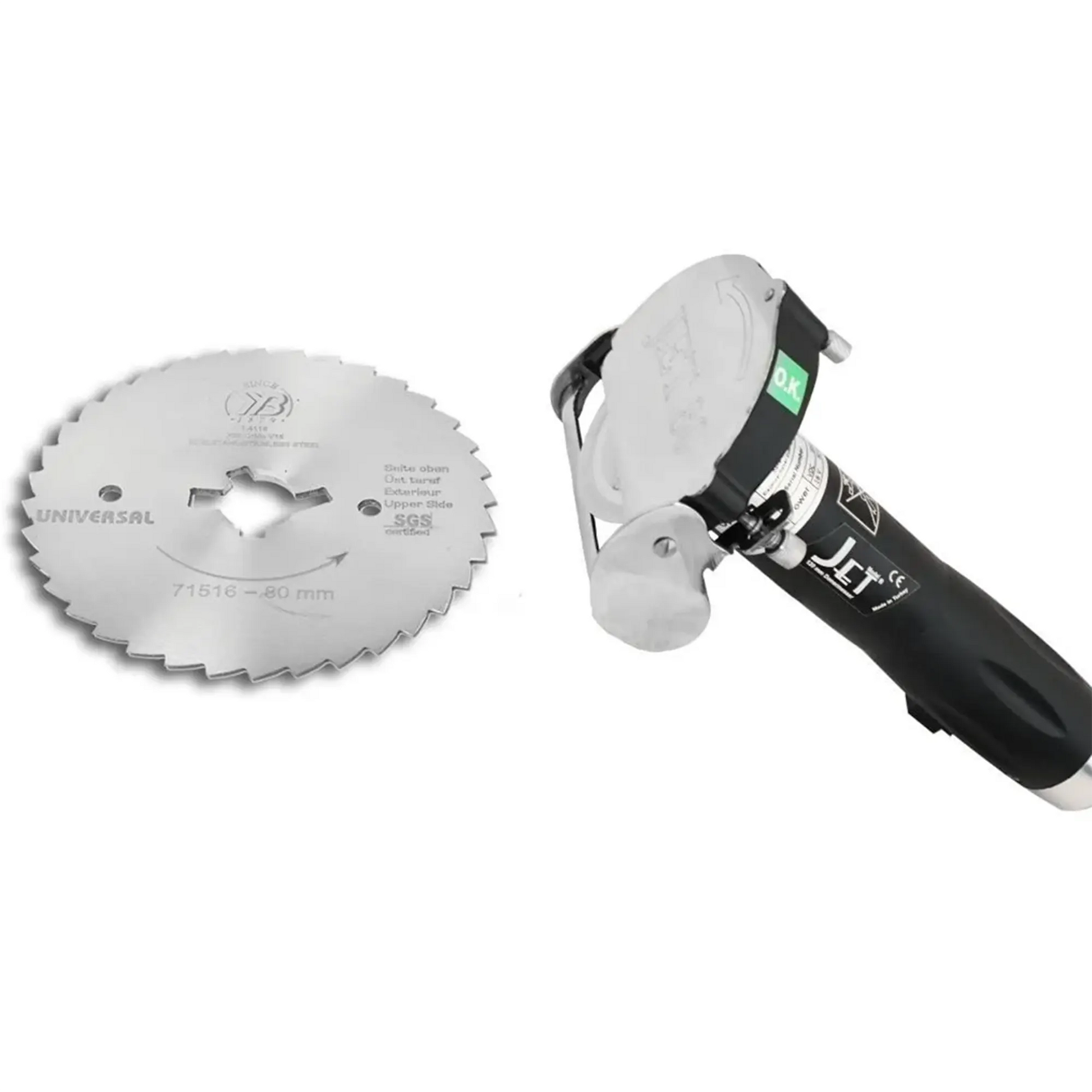 Lame Dentée Ø80 mm pour Couteau à Kebab JET 80 - AKSORA - vue 2