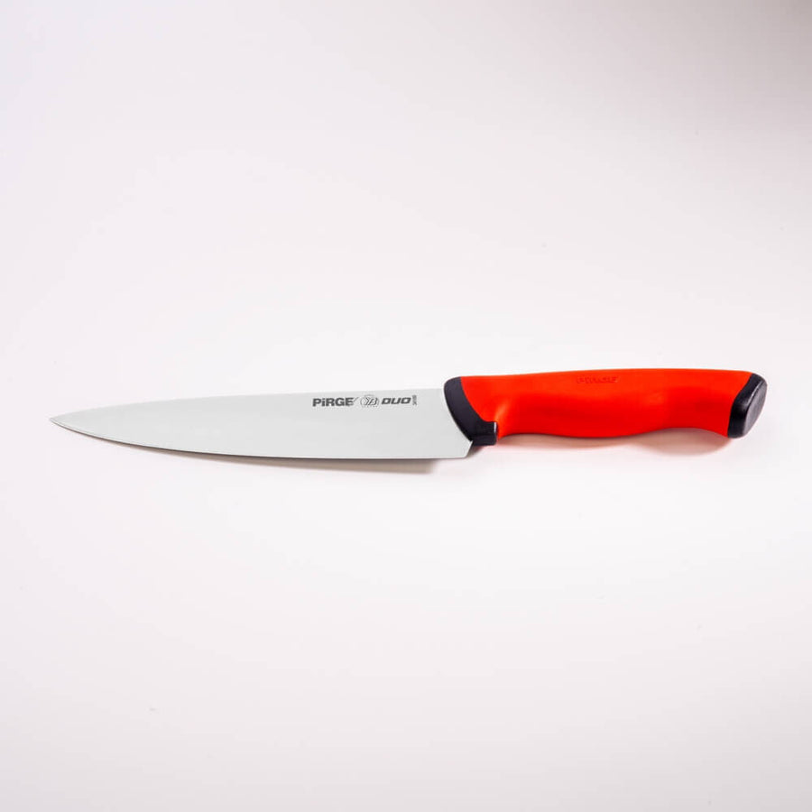 Duo Kochmesser 19 cm – rouge