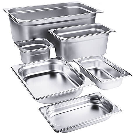 Bac gastronorme inox GN 1/1 – profondeur 40 mm - SGS-6GN014 - image 1