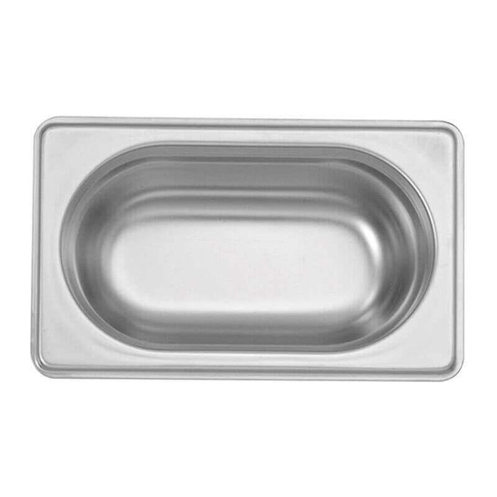 Bac gastronorme inox GN 1/9 – profondeur 100 mm - SGS-6GN236
