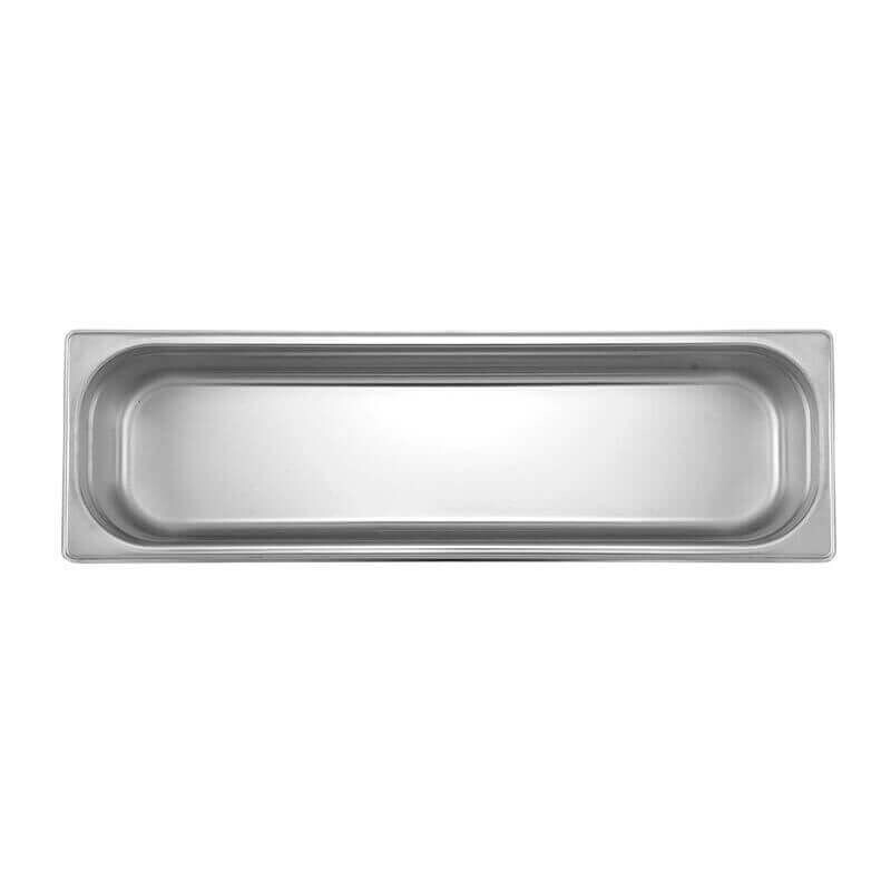 Bac Gastronorme inox GN 2/4 profondeur 150 mm