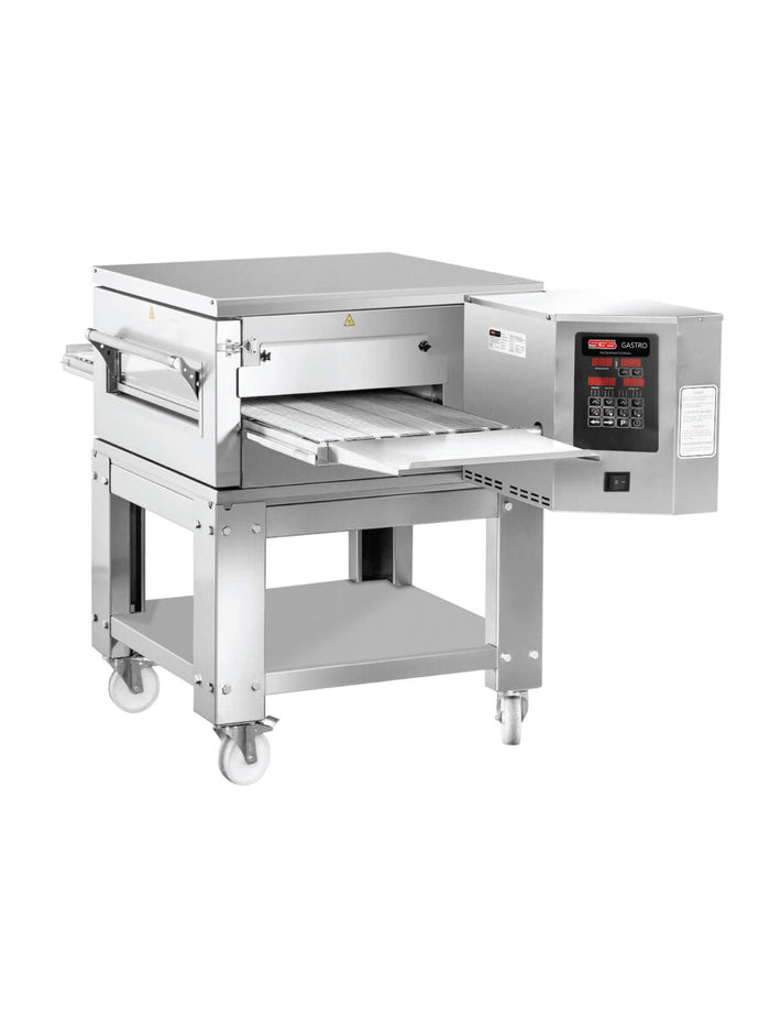 Four tunnel à pizza électrique – avec support – 10 kW - SGS-PO-K-50-E