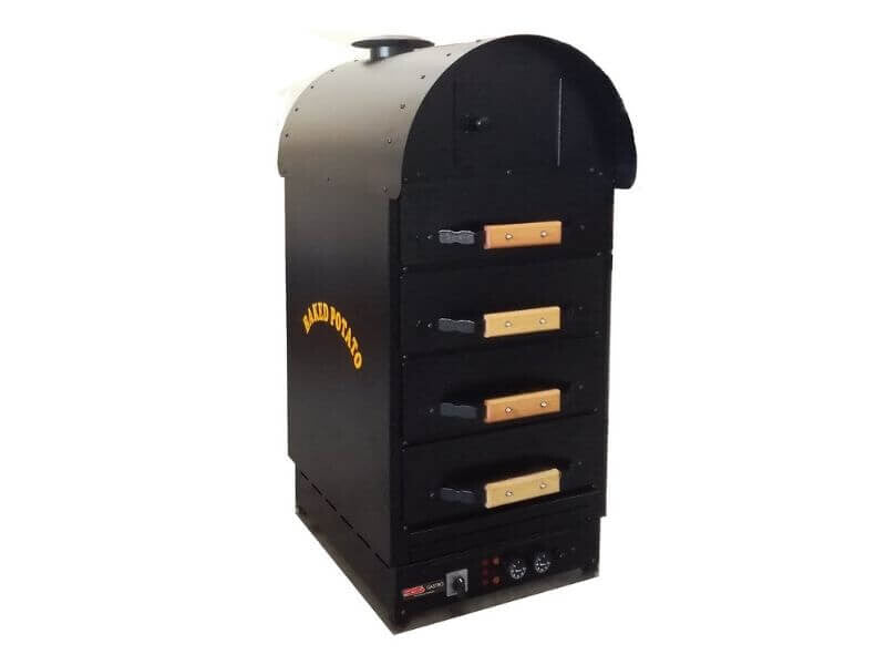 Four à pommes de terre Kumpir électrique – 4 tiroirs – 6 kW