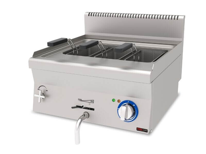 Cuiseur à pâtes électrique 3 paniers 7,5 kW – Série 600 - SGS-AMP-660 - image 1