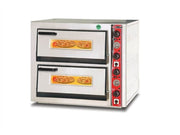 Four à pizza électrique – 4+4 pizzas Ø 25 cm – avec thermomètre - SGS-PO-5252-DE-T - image 3