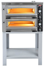 Four à pizza électrique – 4+4 pizzas Ø 34 cm – sole en chamotte - SGS-PO 7070 DE/FS - image 10