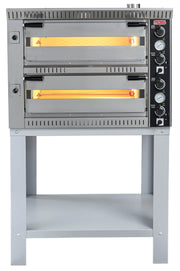 Four à pizza électrique – 4+4 pizzas Ø 34 cm – sole en chamotte - SGS-PO 7070 DE/FS - image 11
