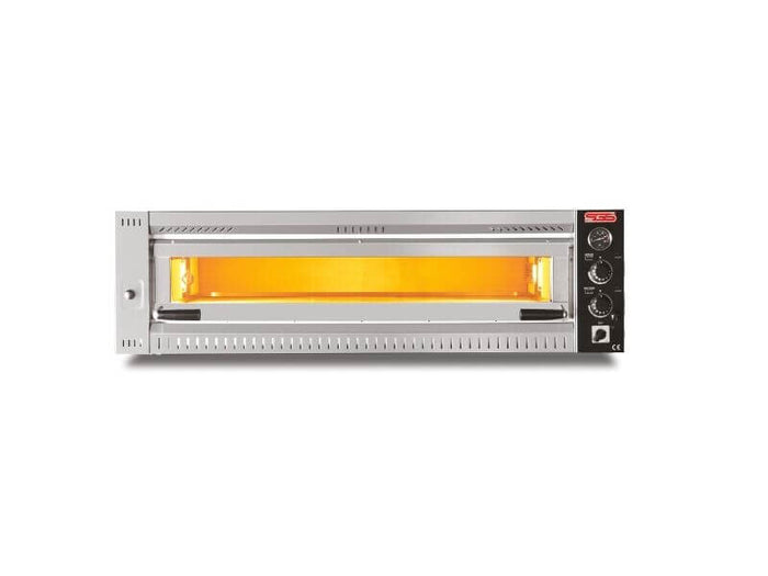 Four à pizza électrique – gamme professionnelle – 6 pizzas Ø 34 cm – format large