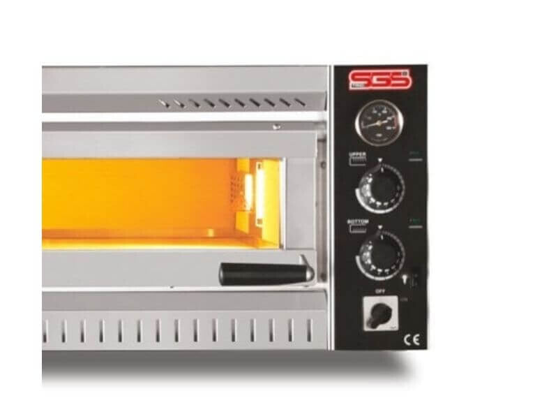 Four à pizza électrique – gamme professionnelle – 6 pizzas Ø 34 cm – format large - SGS-PO-10570-E - image 3