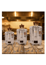Four tandoori maison PURI Premium, four tandoor robuste en céramique pour cuisson authentique, vue de face avec détails.