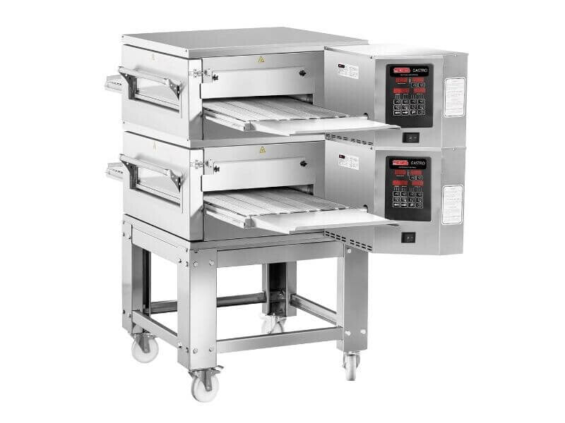 Four tunnel à pizza double gaz professionnel – PO/KD85G