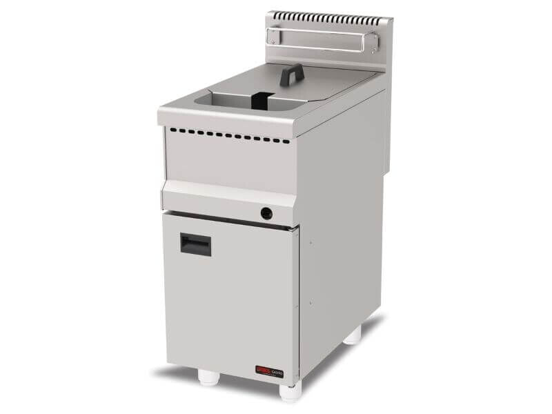 Friteuse gaz professionnelle – 22 L – 12 kW