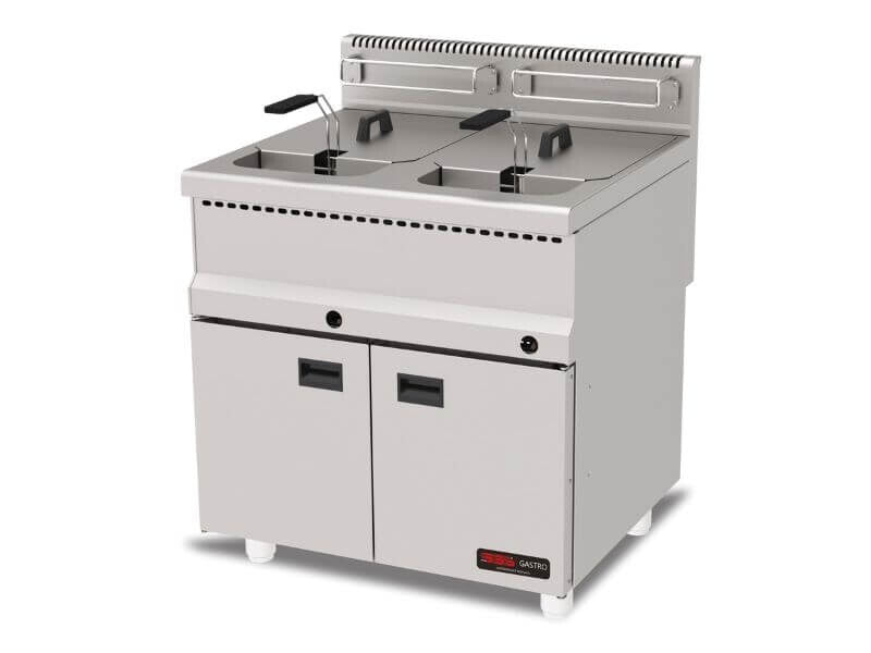 Friteuse gaz professionnelle – 22 L – 24 kW