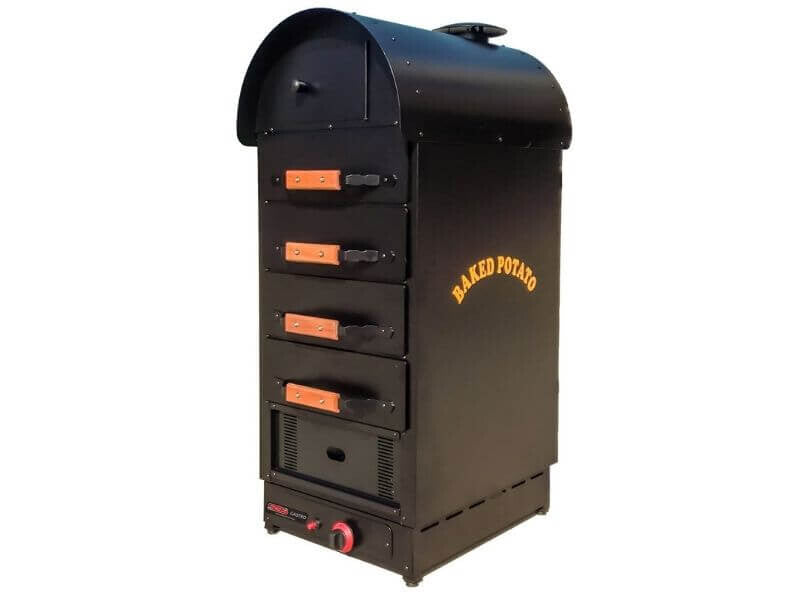Four à pommes de terre Kumpir gaz – 4 tiroirs – 5.2 kW