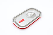 Couvercle gastronorm 1/4 GN en acier inoxydable avec joint étanche à l'air, pour bacs gastronorm Maxima.