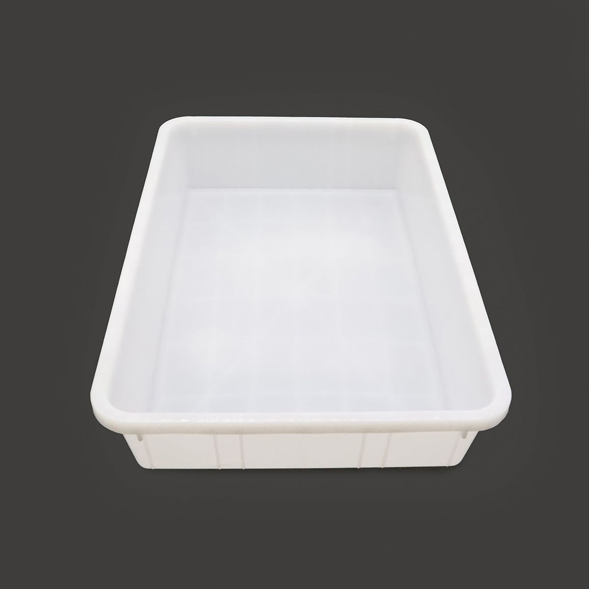 Réfrigérateur à poissons Maxima de 600 L avec conteneur en plastique, dimensions 60 x 40 cm, pour la conservation des produits marins.