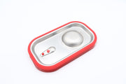 Couvercle gastronorm - 1/4 GN - acier inoxydable - joint étanche à l'air