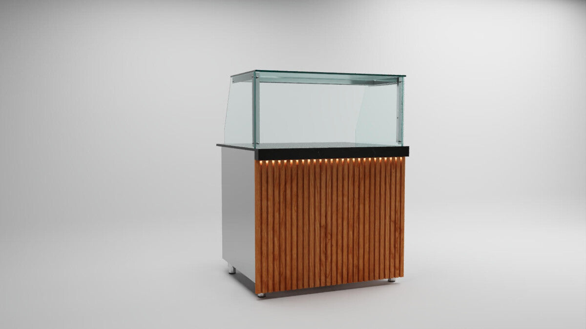 Module caisse professionnel – 90 cm – avec vitre