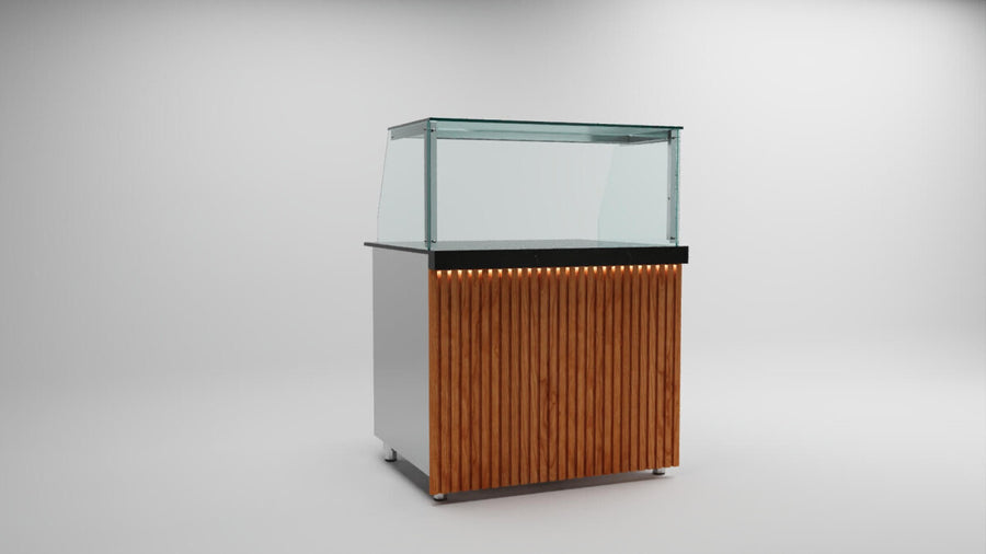 Module caisse professionnel – 90 cm – avec vitre
