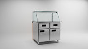 Module caisse professionnel – 90 cm – avec vitre