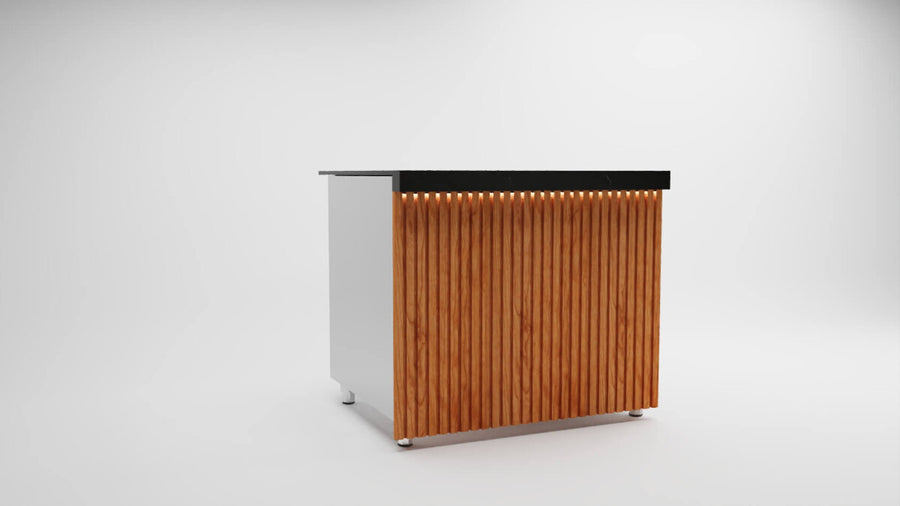Module caisse professionnel – 100 cm – sans vitre